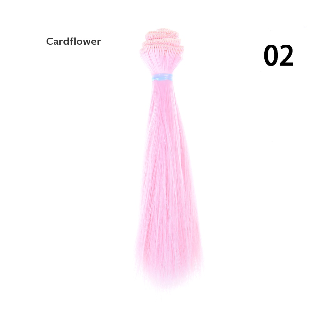 1 Bộ Tóc Giả Dài 15cm Cho Búp Bê 1 / 3 / 1 / 4