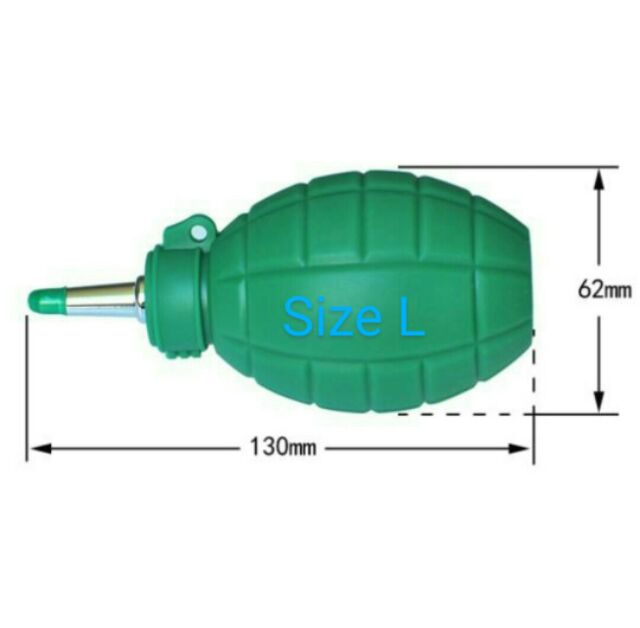 Bóng thổi bụi vệ sinh máy ảnh hình Bomber size L
