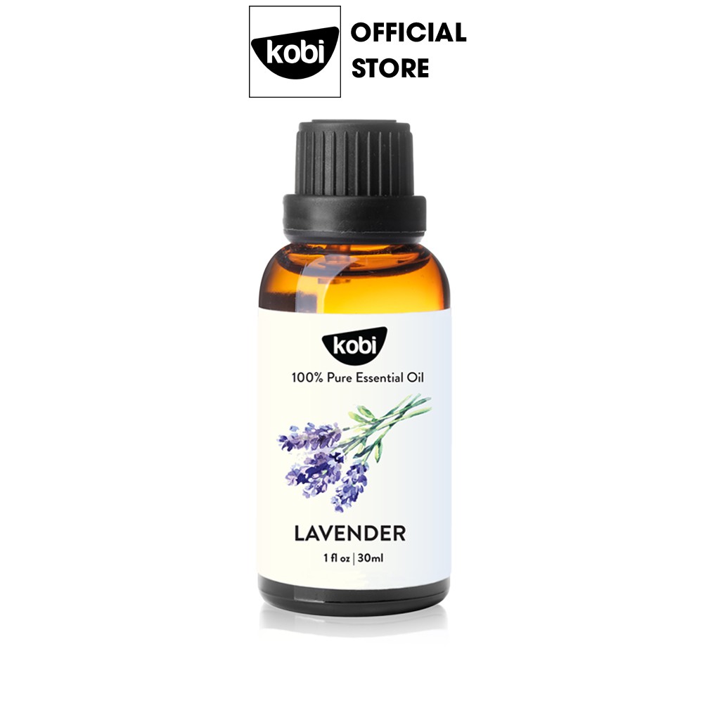 Tinh dầu Oải Hương Kobi Lavender essential oil giúp khử mùi, thơm phòng - 30ml