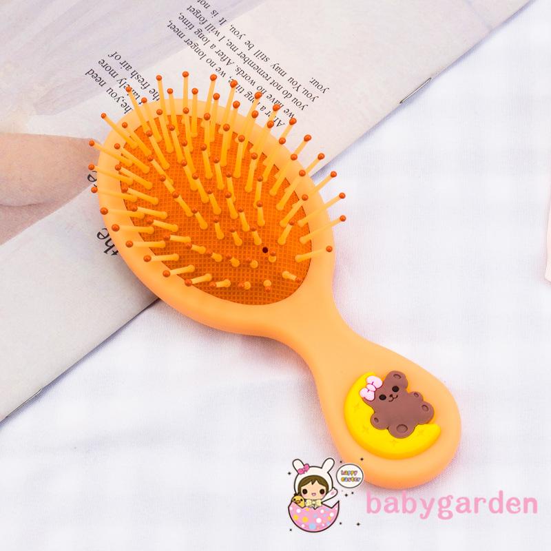 [Hàng mới về] Lược chải tóc túi khí bằng nhựa mini nhiều hình tùy chọn đáng yêu dành cho bé gái