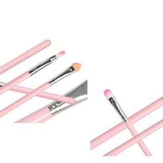 Bộ cọ trang điểm 5 cây hồng