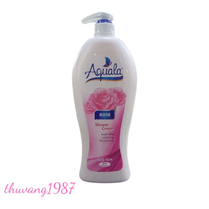 Sữa tắm aquala 1.2l nhiều mùi