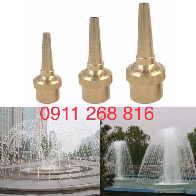 Đầu phun tia nươc ren trong 21mm phun nước nghệ thuật - Vinadrip