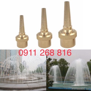 Đầu phun tia nước ren trong 21mm vòi phun nước nghệ thuật cho đài phun nước hồ tiểu cảnh sân vườn cảnh quan công viên