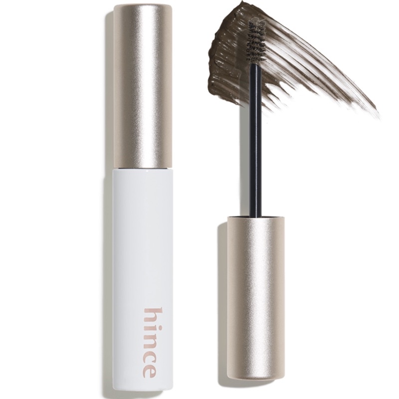 Hince - Signature Brow Shaper “02 Grey Brown” + “03 Dark Brown” | gel lông mày màu nâu xám đậm