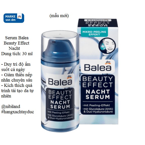 Serum Balea Beauty Effect Nacht