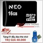 Thẻ nhớ 16G class 4 tặng đầu đọc thẻ nhớ(Chắc chắn)