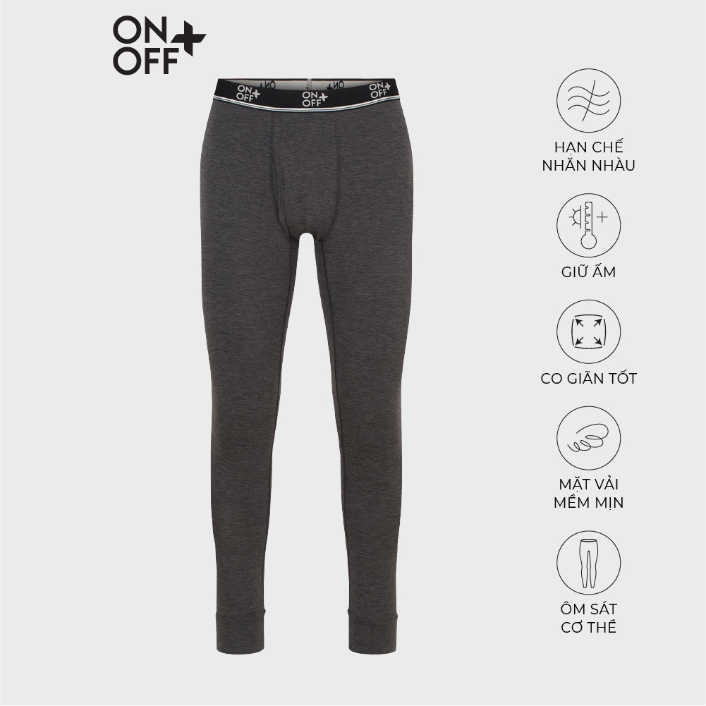 Quần giữ nhiệt nam ONOFF giữ ấm và cách nhiệt vượt trội - 18IB23W003