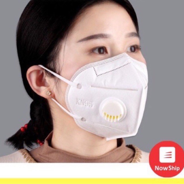 Khẩu trang N95-KN95 có van thở chống bụi mịn và bệnh đường hô hấp