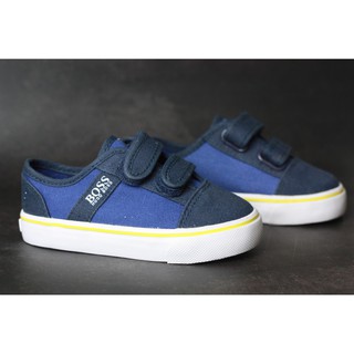 ☀☀☀[Hàng Auth - Xanh trắng/ xám trắng] ☀ Giày Trẻ em Hugo Boss - TURQUOISE TRAINERS ☀☀☀