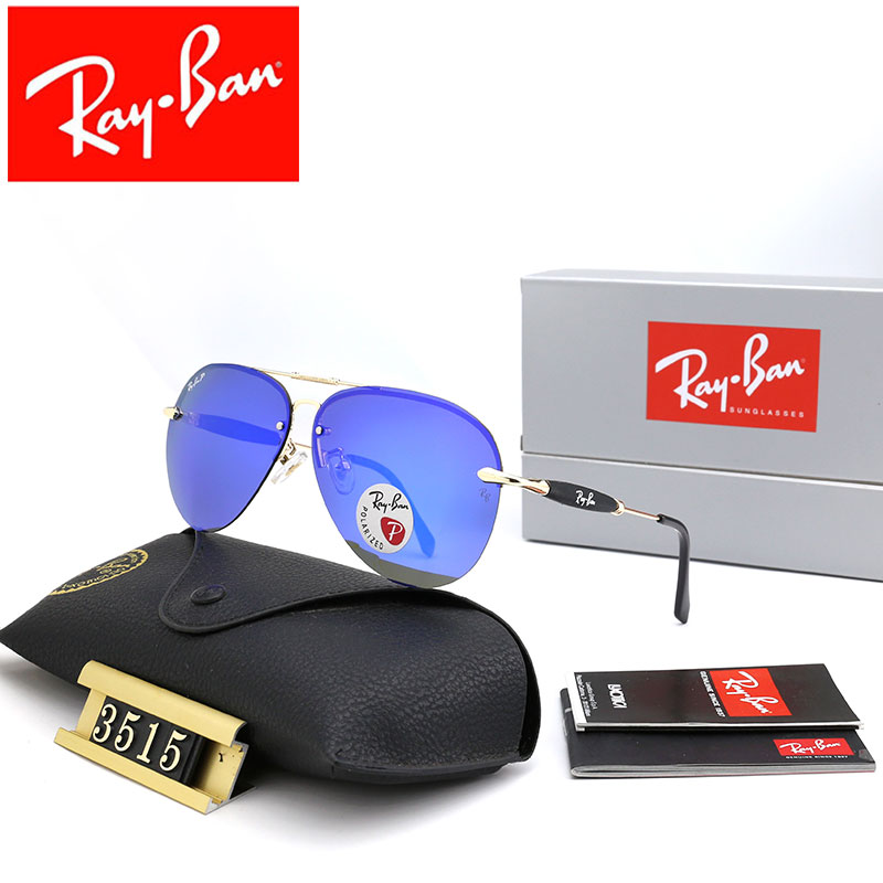 Aviator Ray-Ban_ chính hãng Kính râm 2021 Thời trang Hàn Quốc mới Kính râm nam nữ một mảnh Cặp đôi hợp thời trang Du lịch ngoài trời Kính râm lái xes