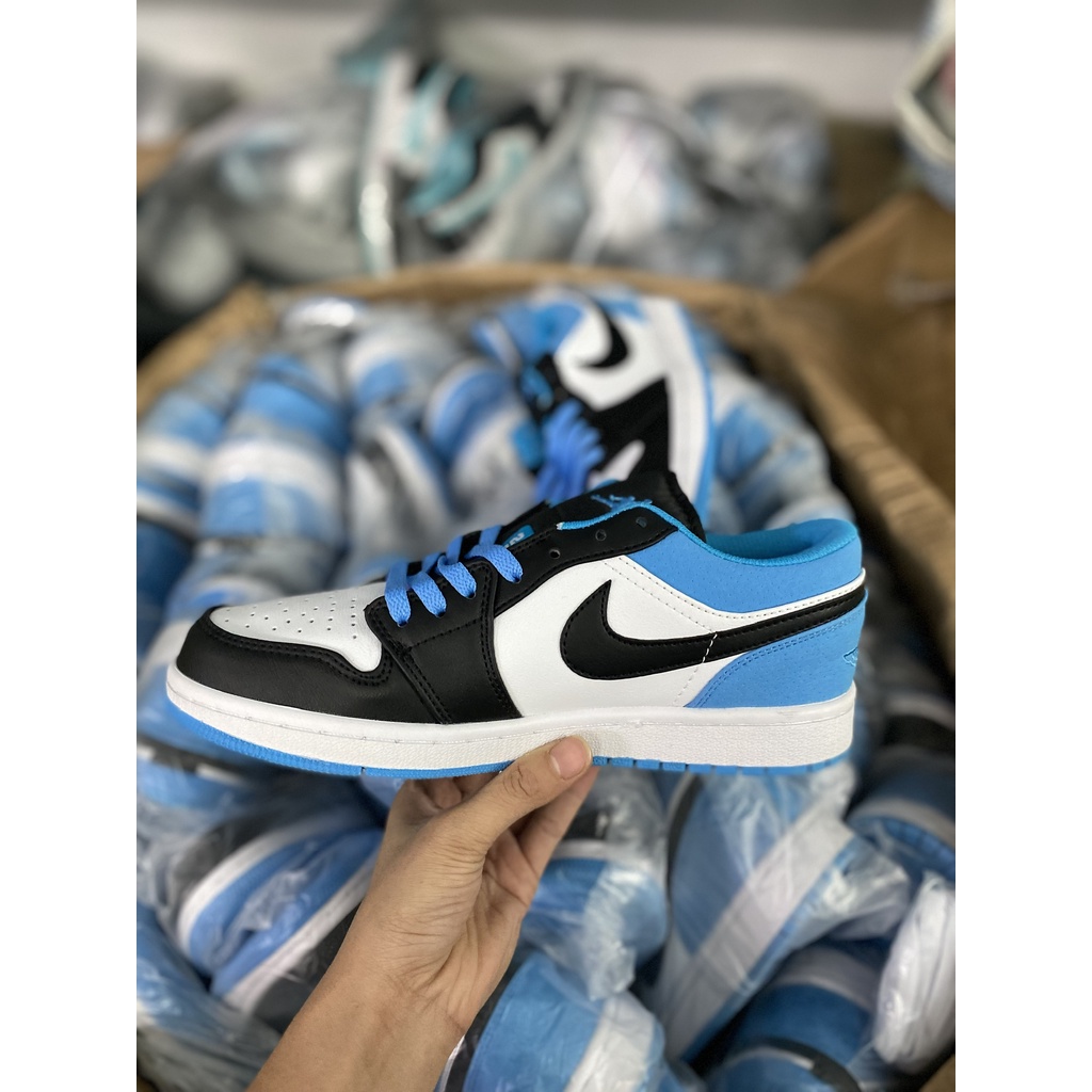 ⚡️GIÁ SỐC⚡️[Ảnh thật do shop tự chụp 100%] Giầy thể thao sneaker cổ ngắn black laser blue low xanh đen ôm chân | BigBuy360 - bigbuy360.vn