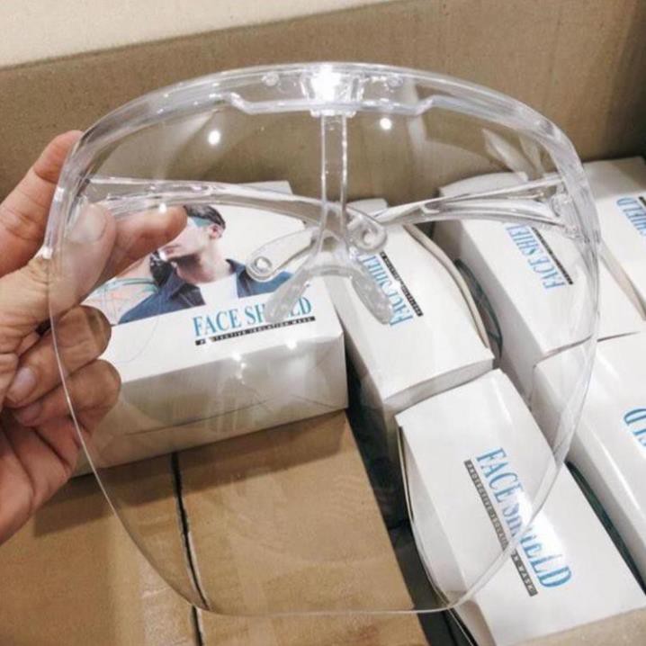 Kính chống giọt bắn Face Shield 🍀FREESHIP🍀 Kính Chống Dịch Bênh - Chống Giọt Bắn - Chống Bụi Bảo Vệ Sức Khoẻ | BigBuy360 - bigbuy360.vn