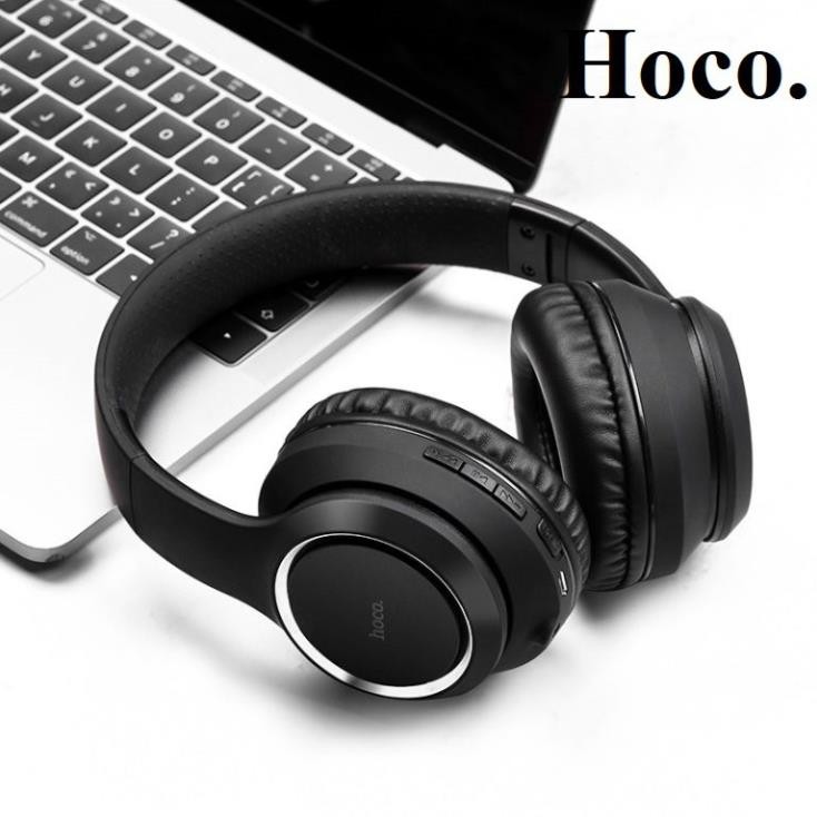 [hoco] Tai Nghe Chụp Tai Bluetooth HOCO W28 - Dung Lượng Pin 250mAh Âm thanh cực hay sống động - Hàng Chính Hãng