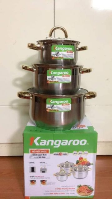 Bộ nồi KANGAROO 5 lớp