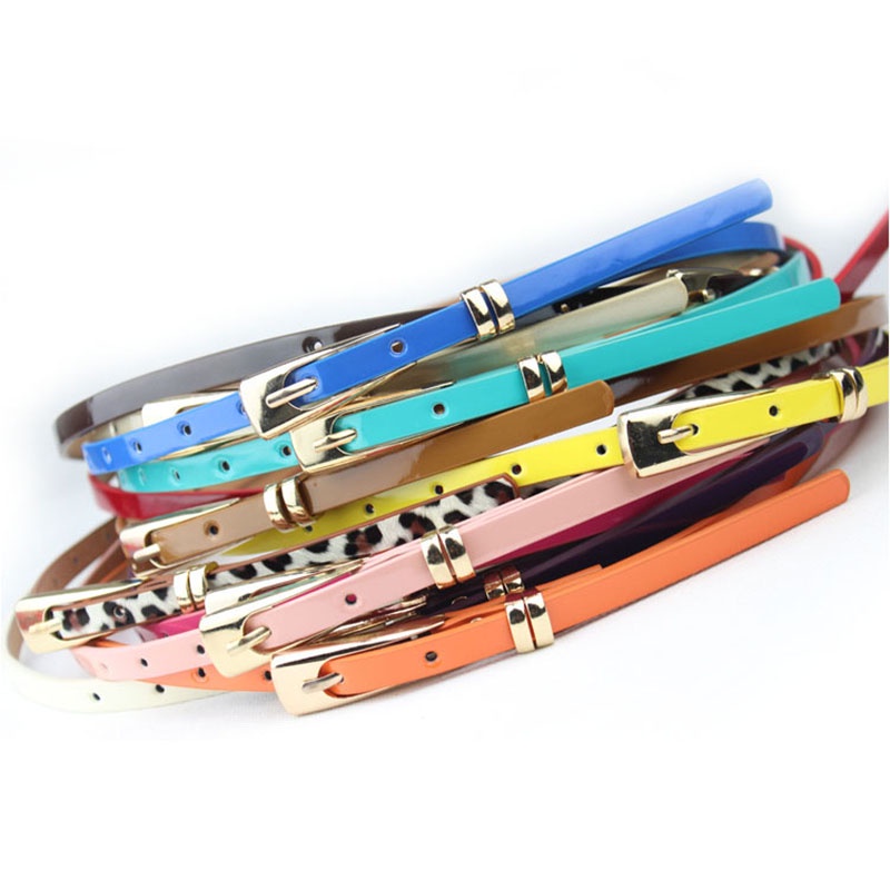 Thắt Lưng Da PU Màu Vàng Họa Tiết Da Báo Thời Trang Cho Nữ