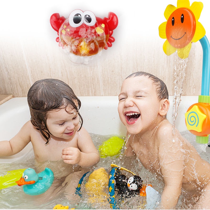 Đồ Chơi Vòi Sen Hình Hoa Hướng Dương Phun Nước Dành Cho Bé