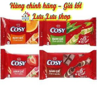 Bánh quế Cosy nhân kem đủ loại gói 135gr