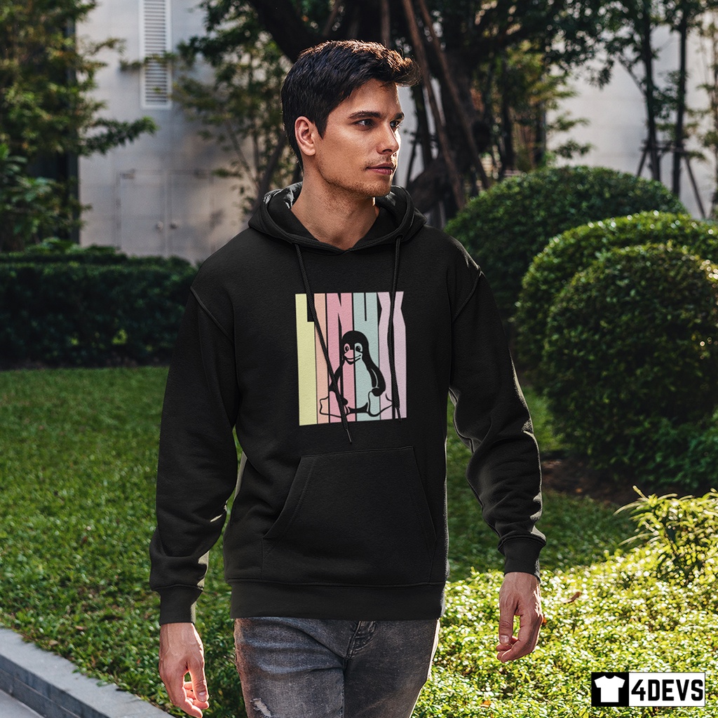 Áo Hoodie nam Linux Colorful dành cho Lập trình viên
