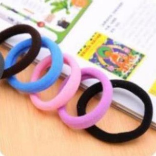 10 chun buộc tóc nhiều màu sắc cho mẹ và bé