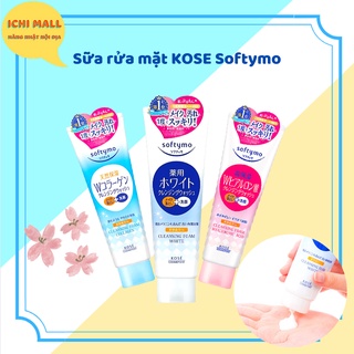 Sữa rửa mặt tạo bọt Kose Softymo Cleansing Foam 220g Nhật Bản srm dịu nhẹ tốt rẻ