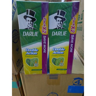 KEM ĐÁNH RĂNG TÂY ĐEN DARLIE ( COMBO 2 TÚYP )