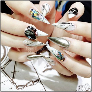 BỘT TRÁNG GƯƠNG BẠC - VÀNG- HỒNG-XANH LÁ CÂY