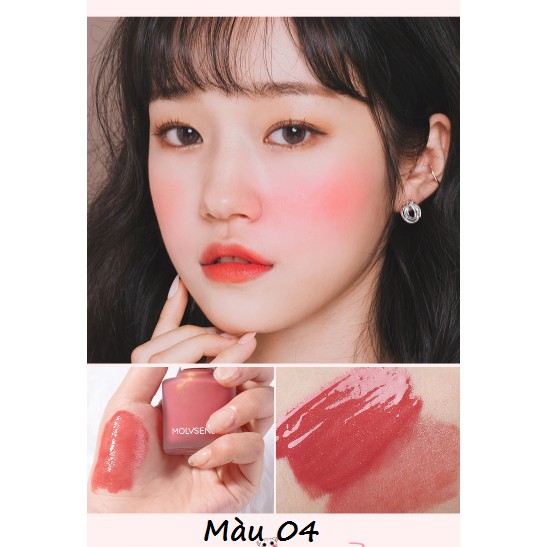 ❤️❤️ ❤️ Má Hồng Dạng Kem Molvsenlin Lollipop Blusher Siêu Cute ❤️❤️❤️-W34-B9T2