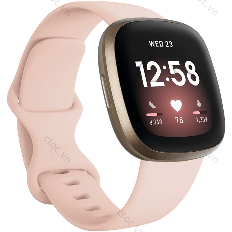 Dây đeo silicon thay thế cho đồng hồ thông minh Fitbit Versa 3 4 Fitbit sense sense2