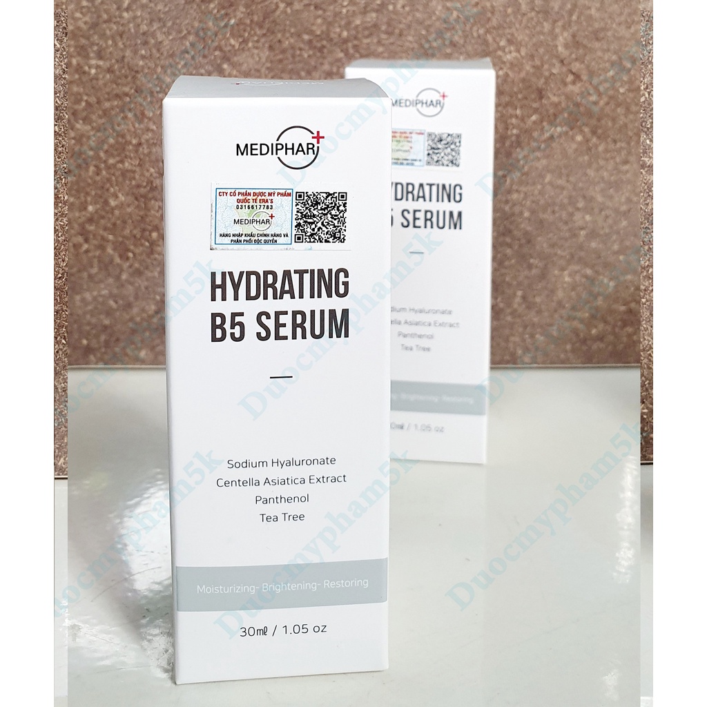 Serum B5 Mediphar Tinh Chất Dưỡng Ẩm, Phục Hồi,Sáng Da,Cấp Nước,Chống Lão Hóa MEDIPHAR+ HYDRATING B5