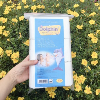 Khăn vải khô đa năng DOLPHIN (300gr/túi)