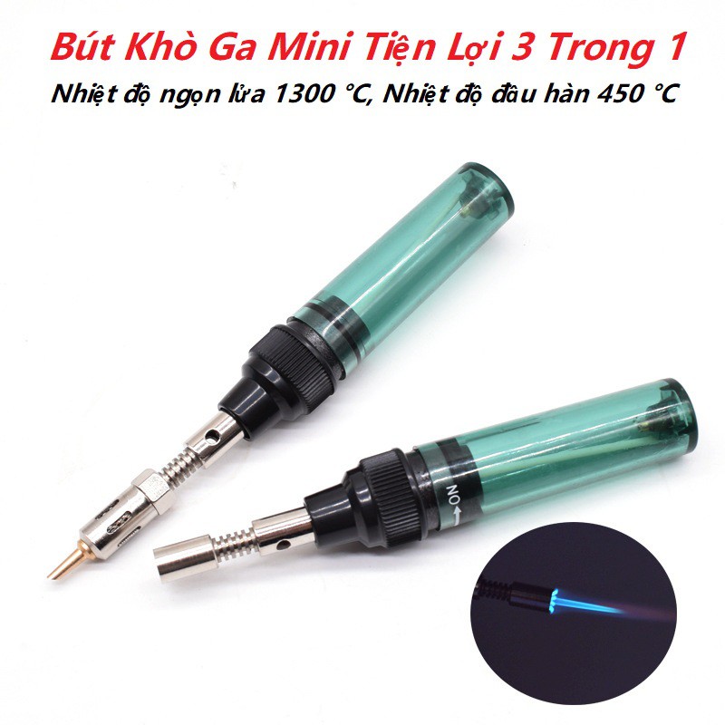 Bút Khò Hàn Gas Mini 3 Trong 1 Tiện Lợi Dễ Dàng Sử Dụng