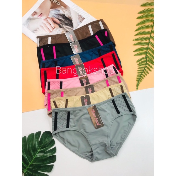 Quần Lót Nữ thun Lạnh Thái Lan Mềm Mại Trẻ Trung Dễ Thương Hàng Nhập Khẩu Sisterhood 1370