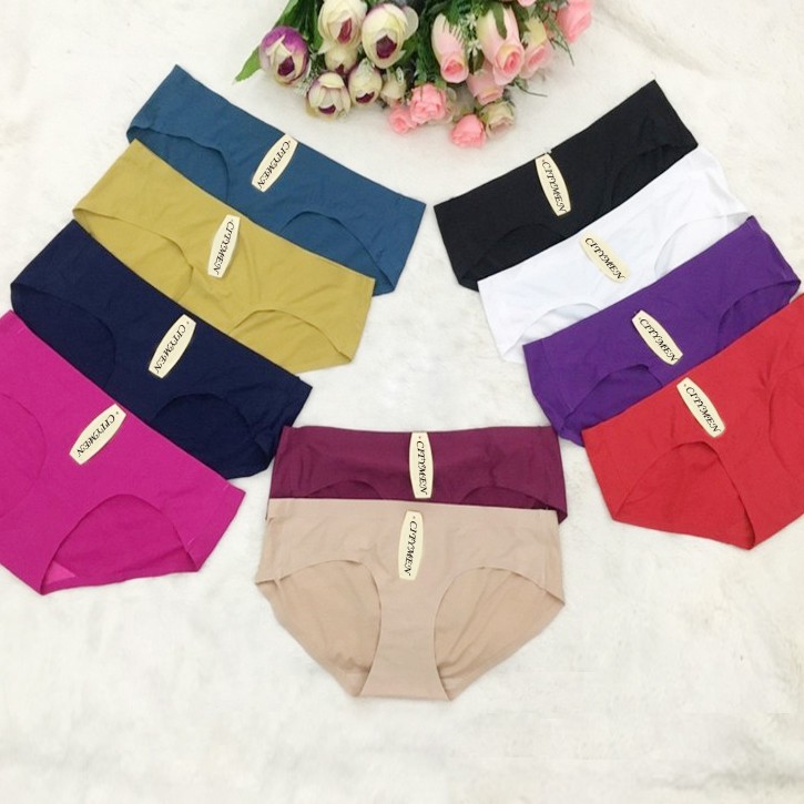 [Mã WAMT2405 giảm 10K đơn 0K] Combo 5 quần lót nữ su đúc cao cấp không đường may, chất su mát lạnh, mềm mịn, thoáng mát | BigBuy360 - bigbuy360.vn