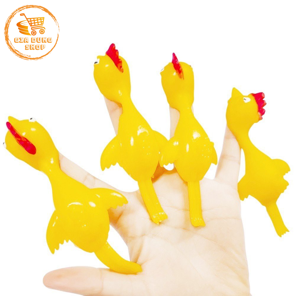 Ná Bắn Gà Cao Su Dính Tường Đồ Chơi Giải Trí Xả Xì Stress