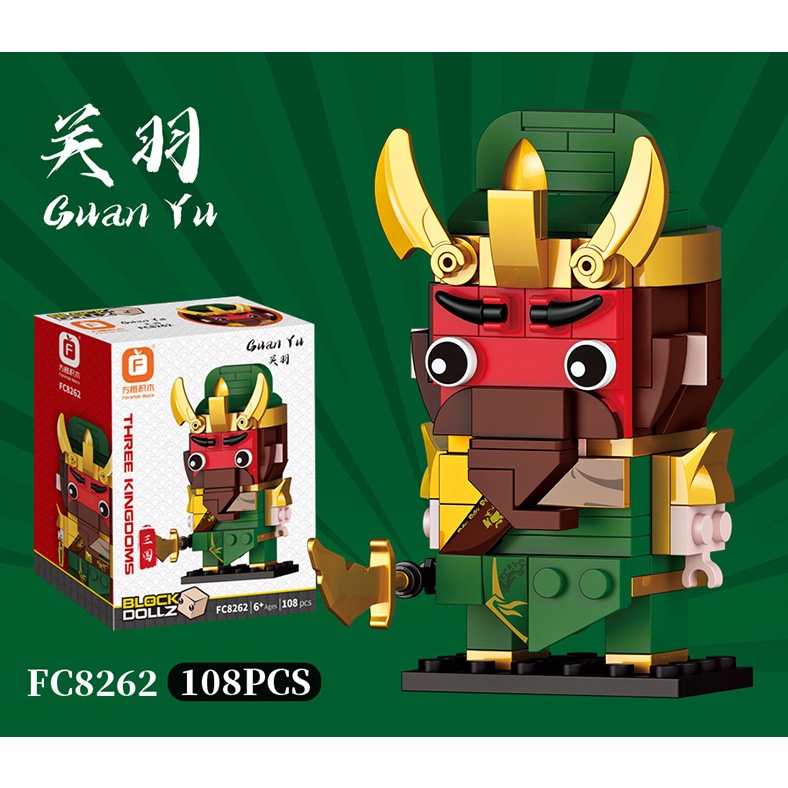 Mô hình lắp ráp nhân vật Tam Quốc