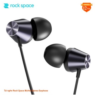 Tai nghe nhét tai rock space es01 jack 3.5 chính hãng