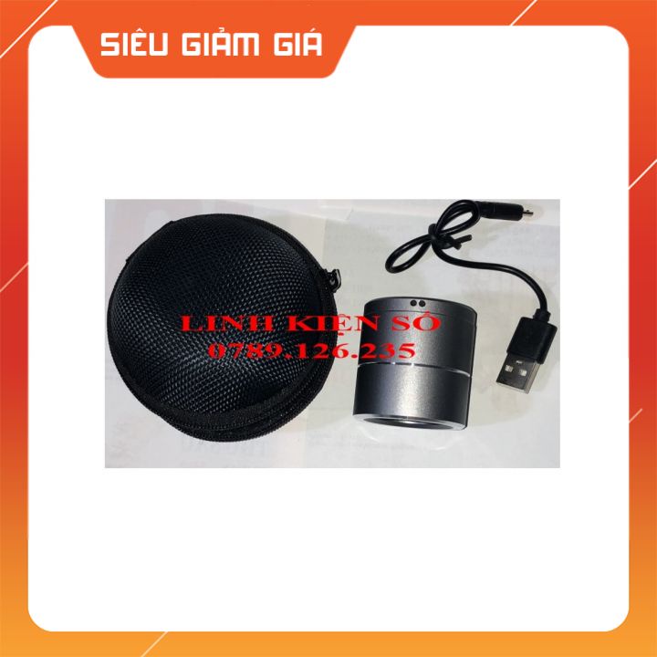 LOA BLUETOOTH A8 MINI MÀU XÁM