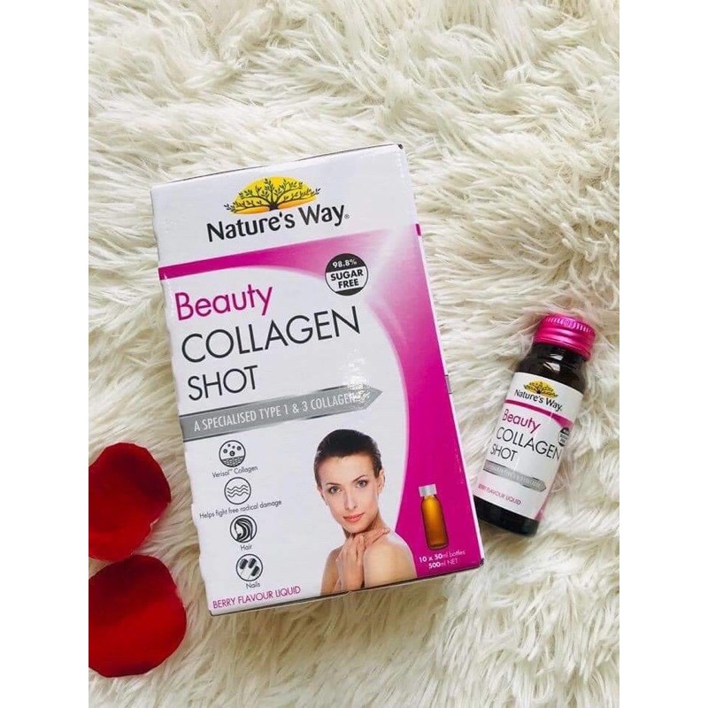 Beauty Collagen Shot, Collagen tươi dạng nước, 10x50ml | BigBuy360 - bigbuy360.vn