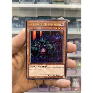 Thẻ Bài Lẻ YugiOh! Mã MAGO-EN078 - Tour Bus To Forbidden Realms - Gold-Letter Rare - 1st Edition