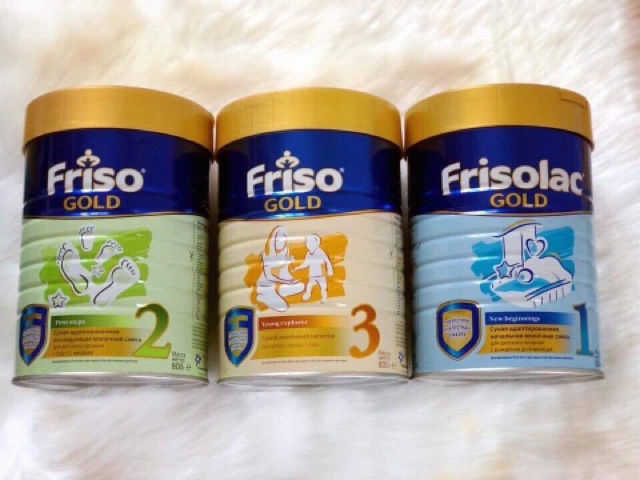 (Sỉ_lẻ)[Date 2022] Sữa Friso Gold số 1 Nội địa Nga lon 800gr