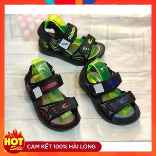 [Sale lẻ size]Giày dép trẻ em | Sandal bé trai Changfa size 22-29 SDB03