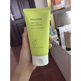Sữa Rửa Mặt Từ Táo Xanh Innisfree Apple Seed Deep Cleansing Foam 150ml
