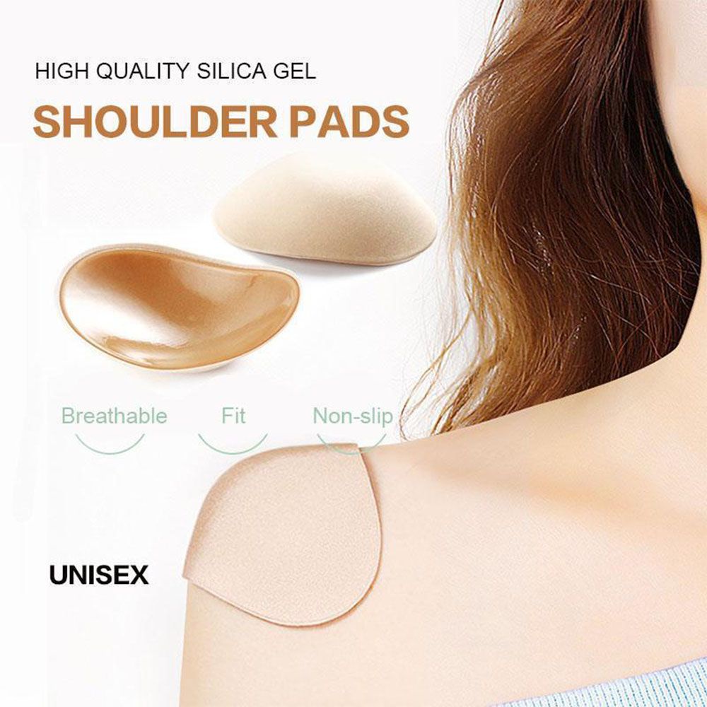 Bebetterm 2Pcs Fashion Shoulder Pads Plant Silicone New Naturally Increased 2 IN Enhancer Soft