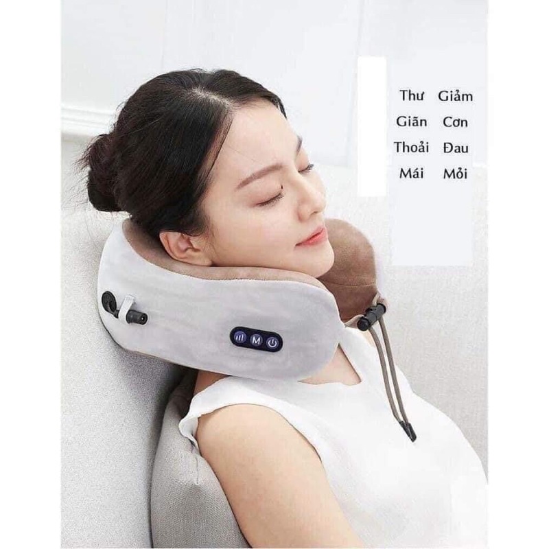 Gối massa hình chữ U - chuyên dụng cho massage cổ vai gáy