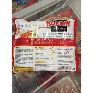 Mì kokomi tôm chua cay gói 65g