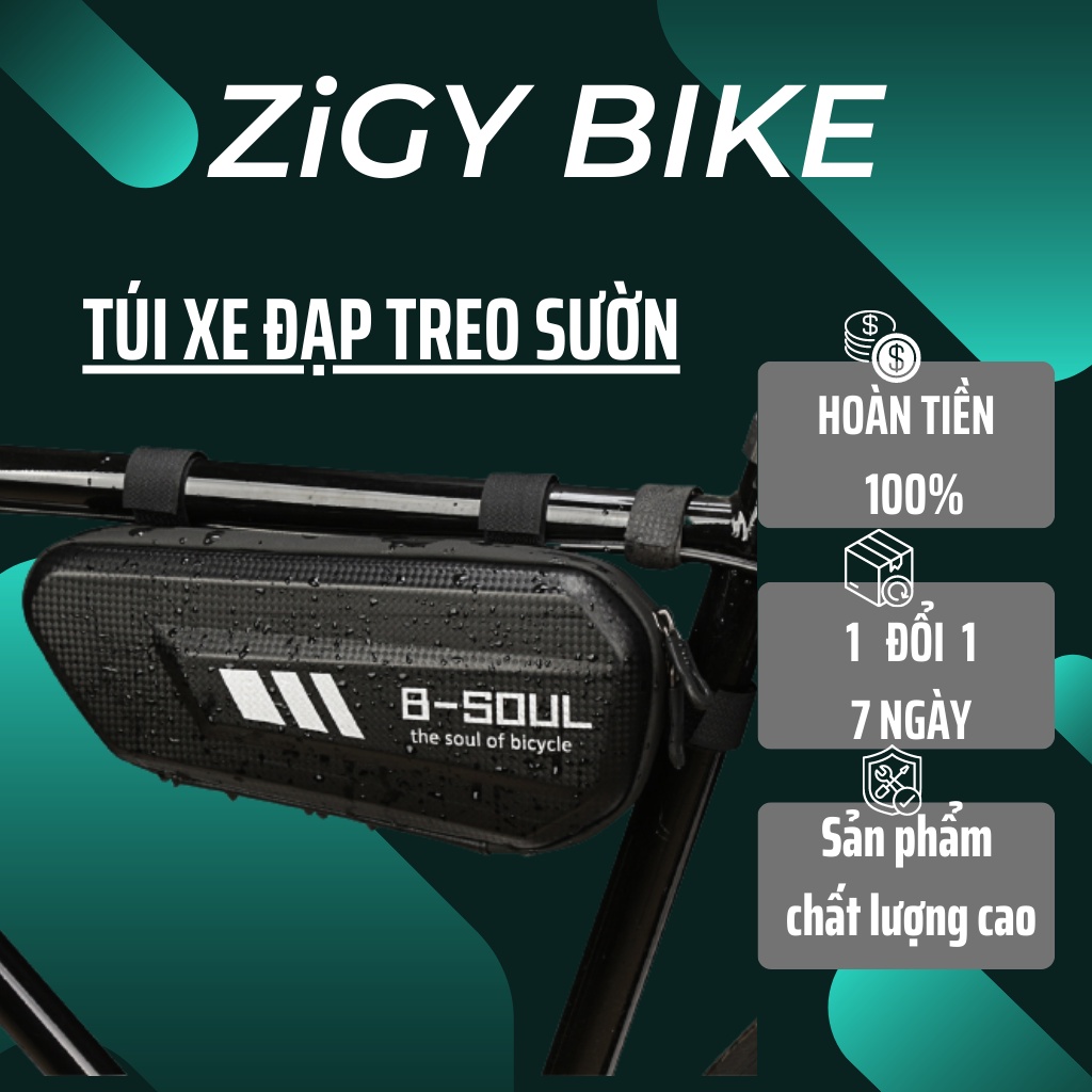 Túi treo hông xe máy , treo xe đạp ZIGY BIKE chống nước