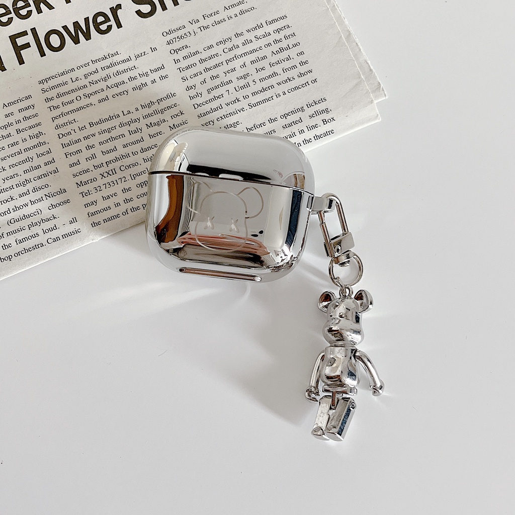 Vỏ Bảo Vệ Hộp Sạc Tai Nghe Bluetooth Không Dây Lenovo Thinkplus LP40 Bằng tpu Mềm Mạ Điện Chống Sốc Họa Tiết Hoạt Hình Dễ Thương