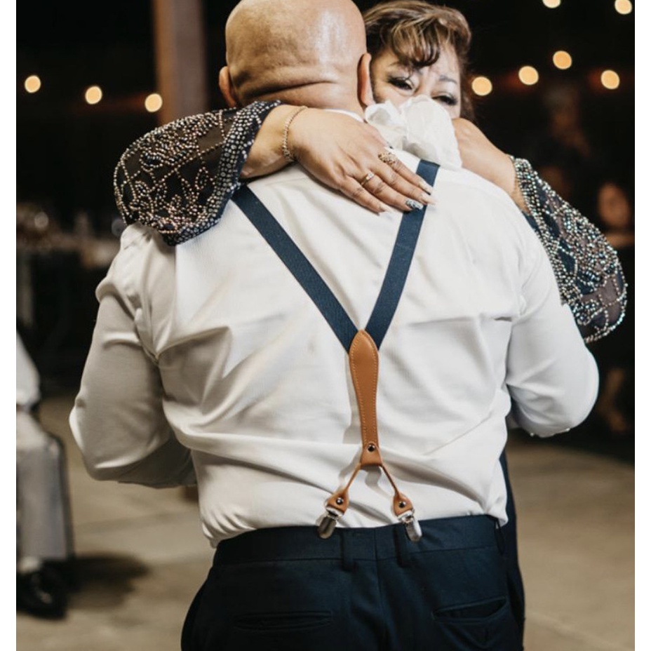 Dây đai chữ Y 2.5cm 6 kẹp kết da có 5  màu lựa chọn  trung niên Giangpkc 2022 Phụ kiện cưới Giang