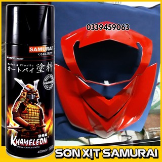 Sơn Samurai Màu Đỏ 6 - Chai Sơn Xịt Màu Đỏ Samurai 33/6